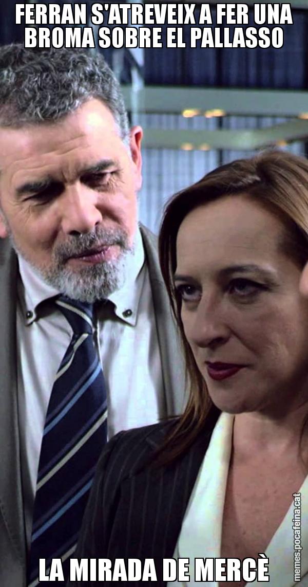 FERRAN S'ATREVEIX A FER UNA BROMA SOBRE EL PALLASSO LA MIRADA DE MERCÈ