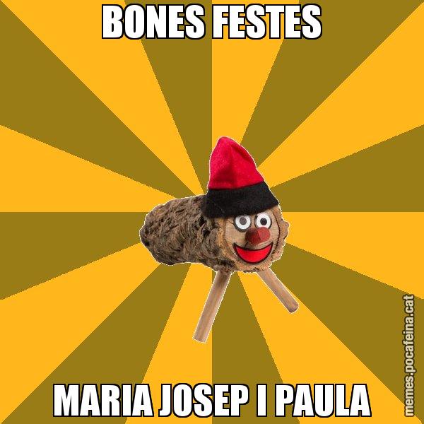 BONES FESTES MARIA JOSEP I PAULA - El tió