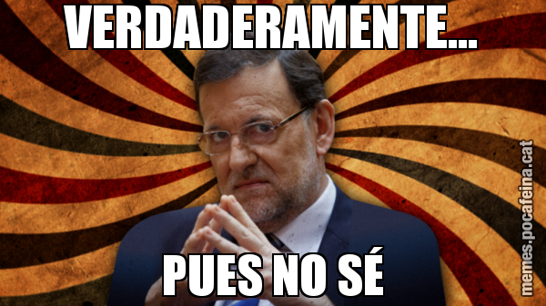 VERDADERAMENTE... PUES NO SÉ