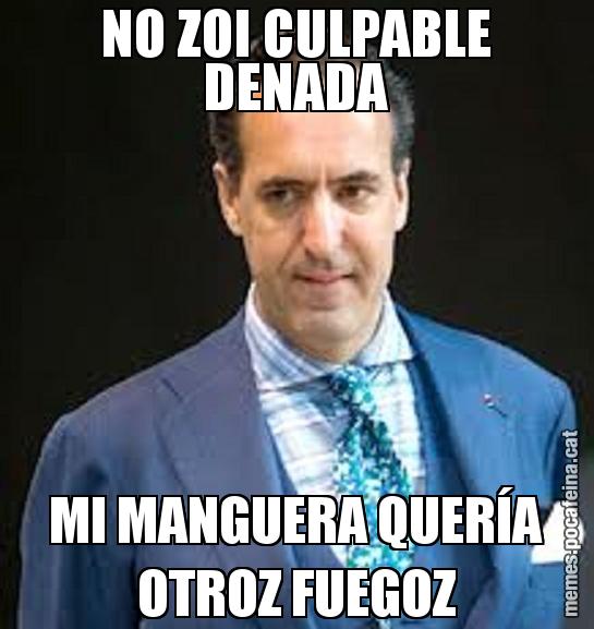 NO ZOI CULPABLE DENADA MI MANGUERA QUERÍA OTROZ FUEGOZ
