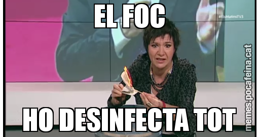EL FOC HO DESINFECTA TOT