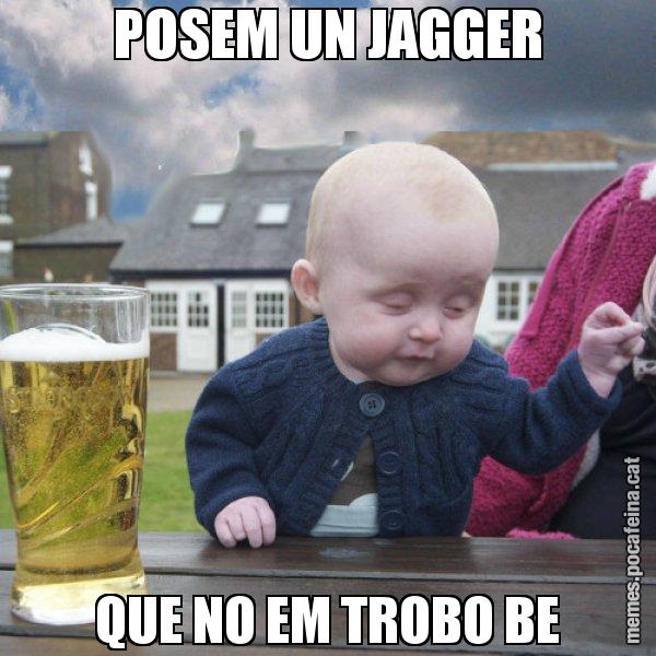 POSEM UN JAGGER QUE NO EM TROBO BE - El nen begut
