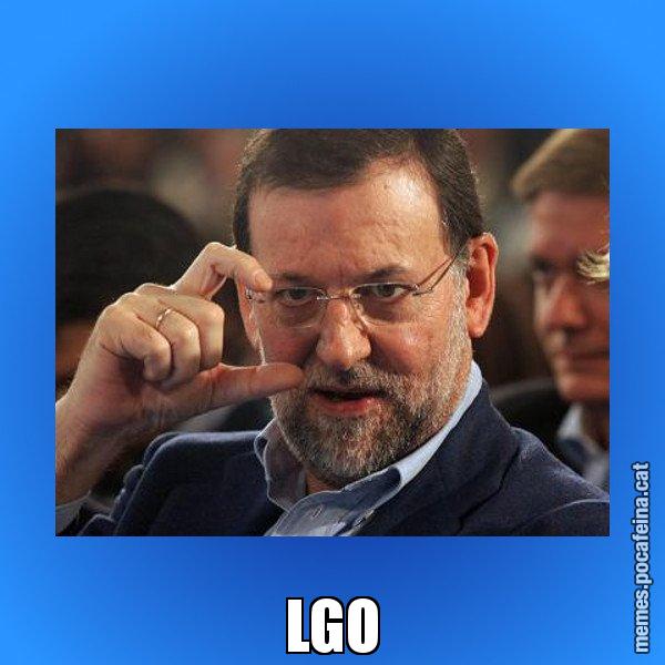 LGO - Rajoy titola