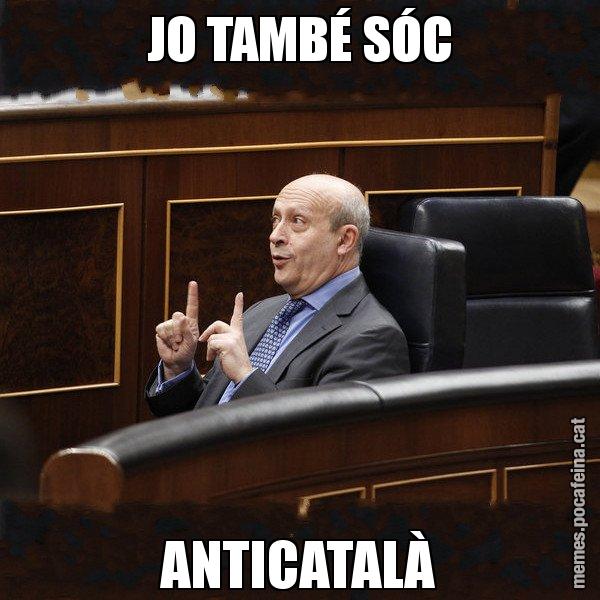 JO TAMBÉ SÓC ANTICATALÀ - Ministre Wert