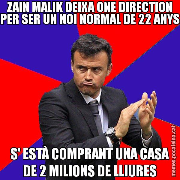 ZAIN MALIK DEIXA ONE DIRECTION PER SER UN NOI NORMAL DE 22 ANYS S' ESTÀ COMPRANT UNA CASA DE 2 MILIONS DE LLIURES - Luís Enrique