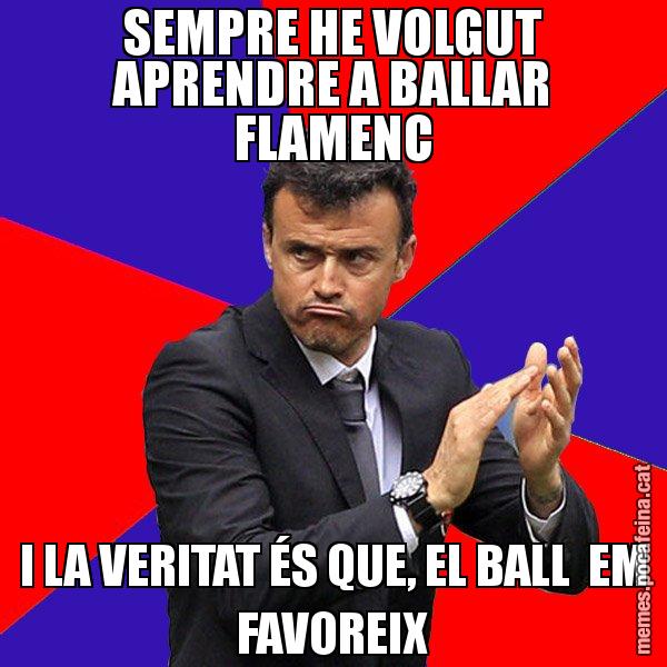 SEMPRE HE VOLGUT APRENDRE A BALLAR FLAMENC I LA VERITAT ÉS QUE, EL BALL  EM FAVOREIX - Luís Enrique