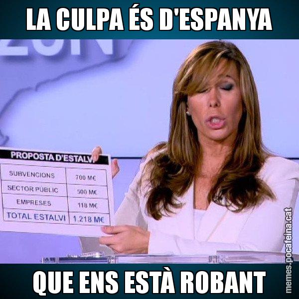 LA CULPA ÉS D'ESPANYA QUE ENS ESTÀ ROBANT - Alícia Paper i Suma
