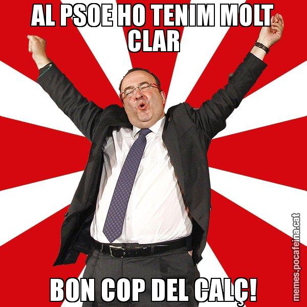 AL PSOE HO TENIM MOLT CLAR BON COP DEL CALÇ! - Miquel Iceta - 27S