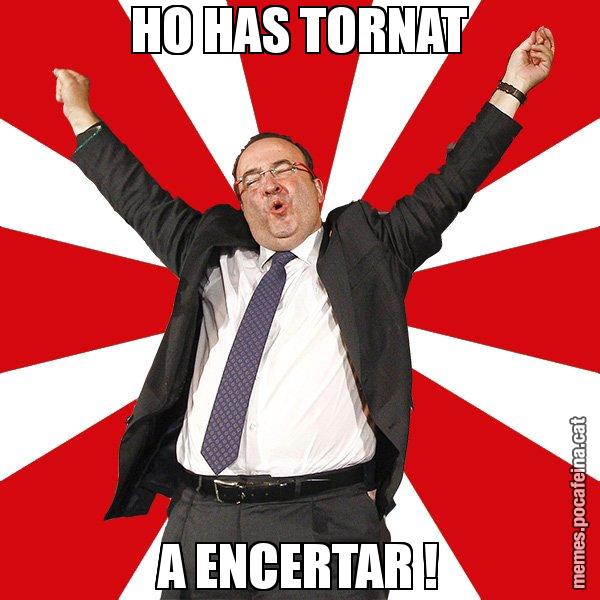 HO HAS TORNAT A ENCERTAR ! - Miquel Iceta - 27S