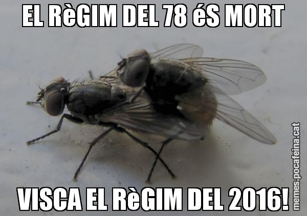 EL RèGIM DEL 78 éS MORT VISCA EL RèGIM DEL 2016!