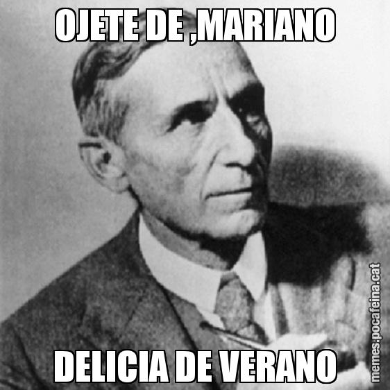 OJETE DE ,MARIANO DELICIA DE VERANO
