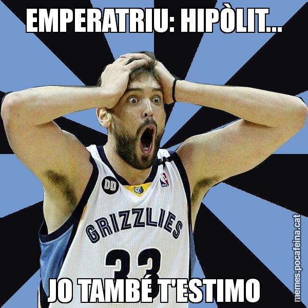 EMPERATRIU: HIPÒLIT... JO TAMBÉ T'ESTIMO - Marc Gasol