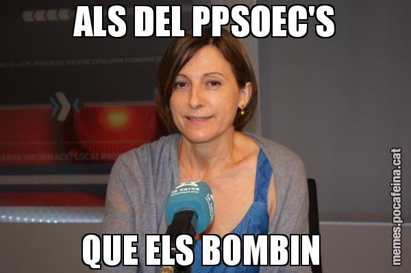 ALS DEL PPSOEC'S QUE ELS BOMBIN