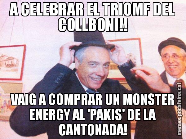 A CELEBRAR EL TRIOMF DEL COLLBONI!! VAIG A COMPRAR UN MONSTER ENERGY AL 'PAKIS' DE LA CANTONADA! - El mag Navarro