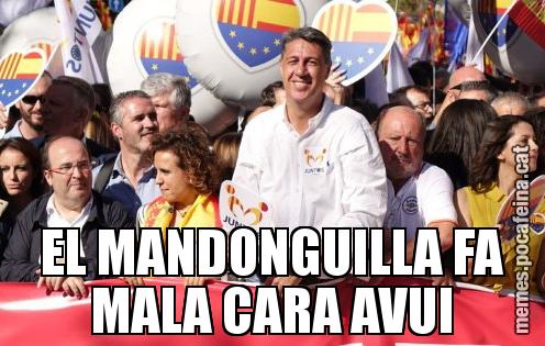 EL MANDONGUILLA FA MALA CARA AVUI