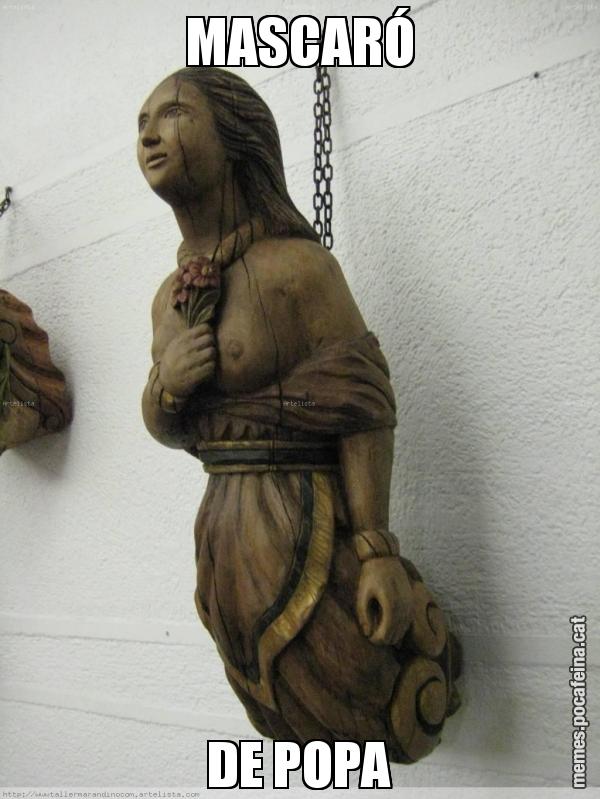MASCARÓ DE POPA