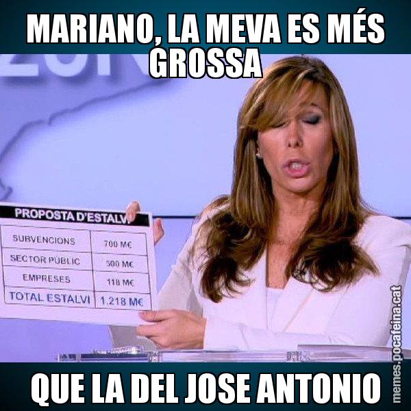 MARIANO, LA MEVA ES MÉS GROSSA QUE LA DEL JOSE ANTONIO - Alícia Paper i Suma
