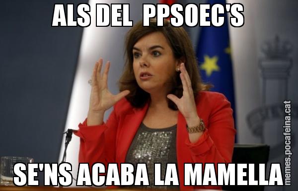 ALS DEL  PPSOEC'S SE'NS ACABA LA MAMELLA