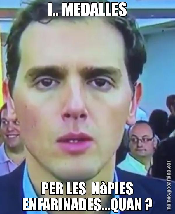 I.. MEDALLES PER LES  NàPIES ENFARINADES...QUAN ?