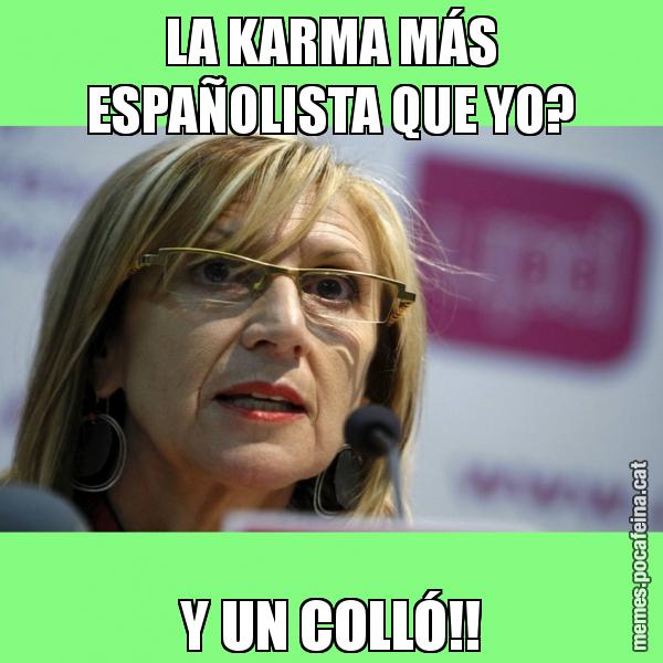 LA KARMA MÁS ESPAÑOLISTA QUE YO? Y UN COLLÓ!!