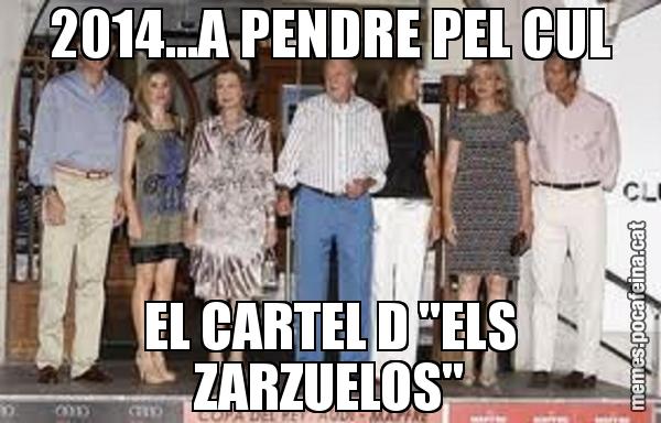 2014...A PENDRE PEL CUL EL CARTEL D "ELS ZARZUELOS"