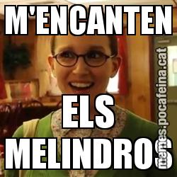 M'ENCANTEN ELS MELINDROS