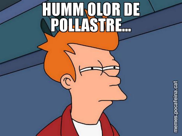 HUMM OLOR DE POLLASTRE... - Futurama Fry