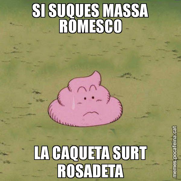 SI SUQUES MASSA ROMESCO LA CAQUETA SURT ROSADETA - Caca