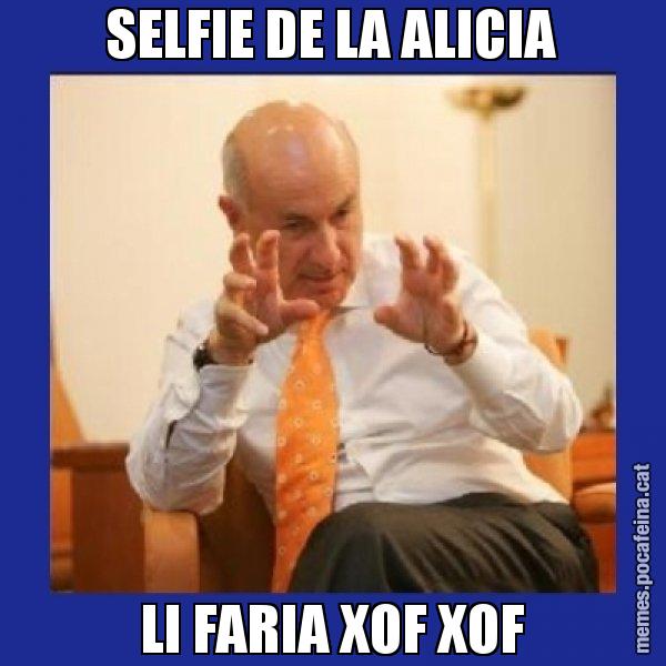 SELFIE DE LA ALICIA LI FARIA XOF XOF - Duran i Lleida