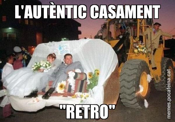 L'AUTÈNTIC CASAMENT "RETRO"