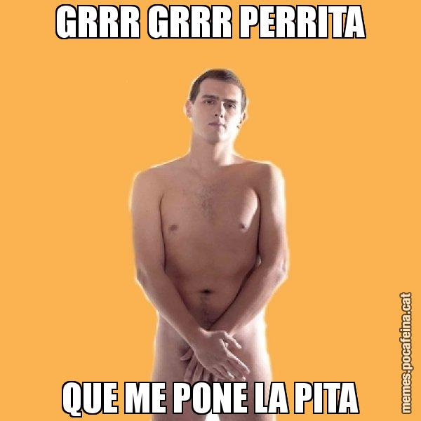 GRRR GRRR PERRITA QUE ME PONE LA PITA - Albert Rivera