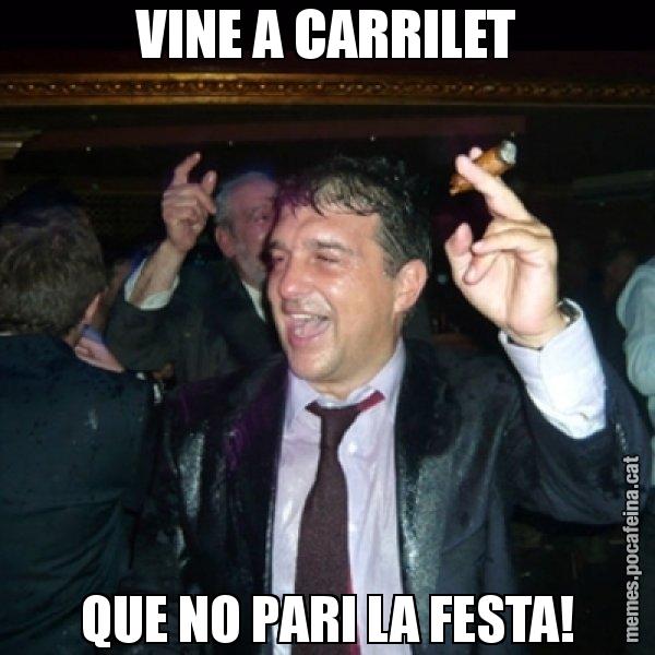 VINE A CARRILET QUE NO PARI LA FESTA! - Laporta de Festa
