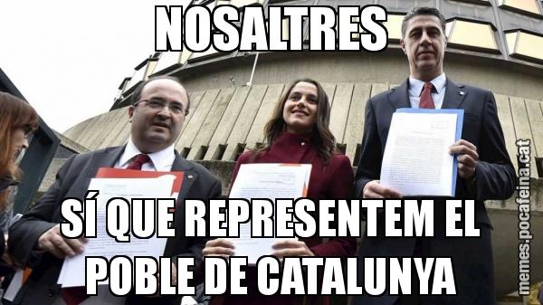 NOSALTRES SÍ QUE REPRESENTEM EL POBLE DE CATALUNYA