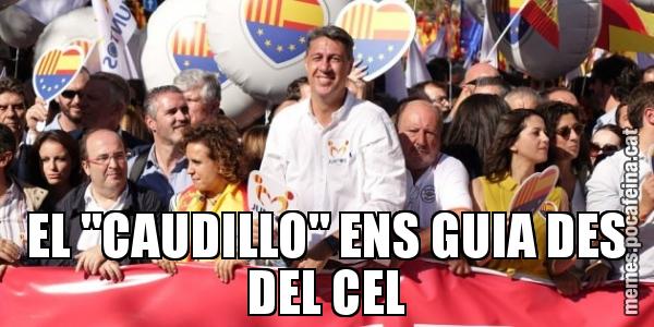 EL "CAUDILLO" ENS GUIA DES DEL CEL
