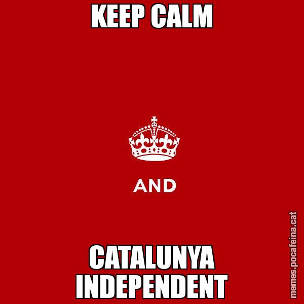 KEEP CALM CATALUNYA INDEPENDENT - Keep