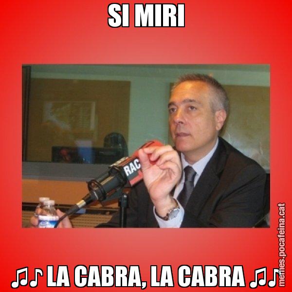 SI MIRI ♫♪ LA CABRA, LA CABRA ♫♪ - Pere Navarro Titoleta