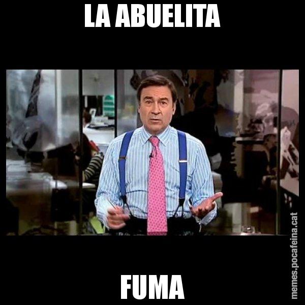 LA ABUELITA FUMA - Pedro J