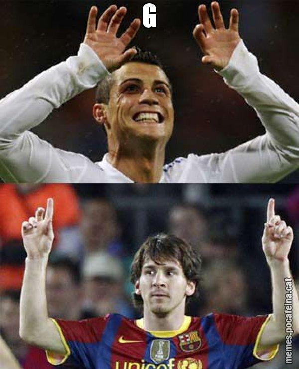 G - Messi VS Cristiano