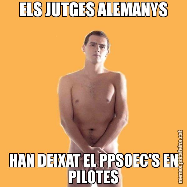 ELS JUTGES ALEMANYS HAN DEIXAT EL PPSOEC'S EN PILOTES - Albert Rivera