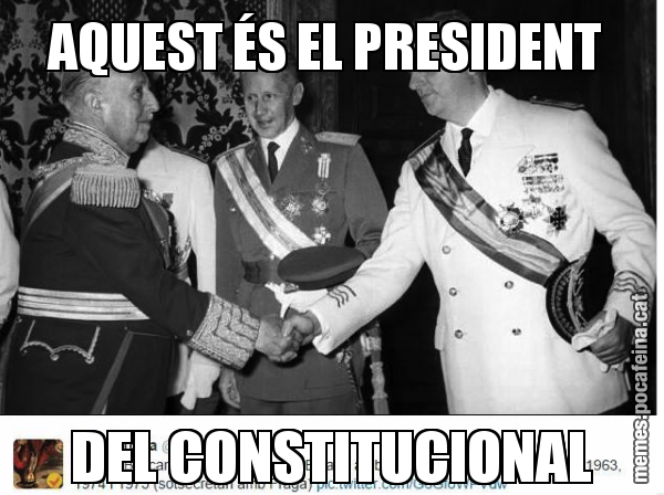 AQUEST ÉS EL PRESIDENT  DEL CONSTITUCIONAL