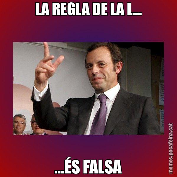 LA REGLA DE LA L... ...ÉS FALSA - Sandro Rossell