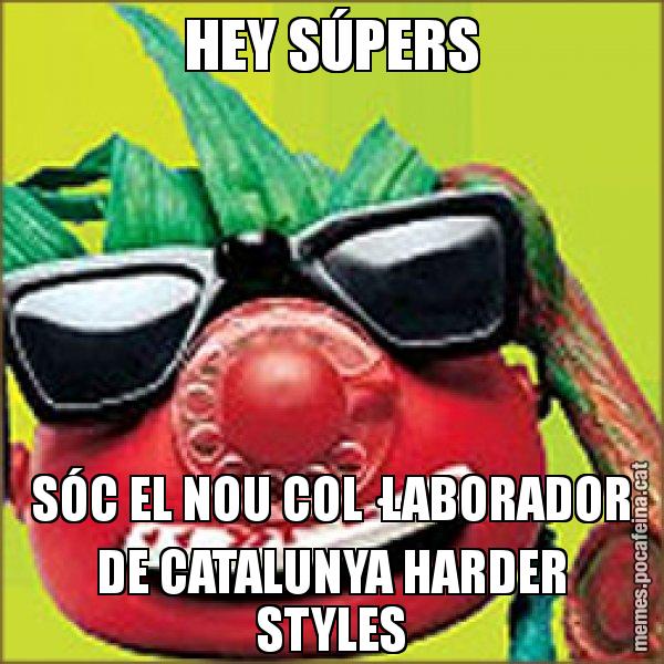 HEY SÚPERS SÓC EL NOU COL·LABORADOR DE CATALUNYA HARDER STYLES - Tomàtic