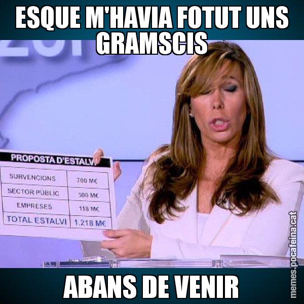 ESQUE M'HAVIA FOTUT UNS GRAMSCIS ABANS DE VENIR - Alícia Paper i Suma