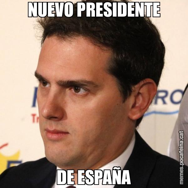 NUEVO PRESIDENTE DE ESPAÑA