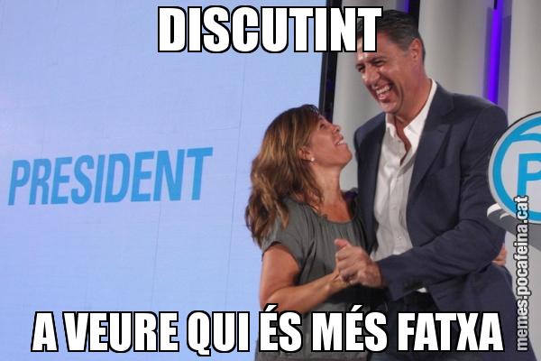 DISCUTINT A VEURE QUI ÉS MÉS FATXA