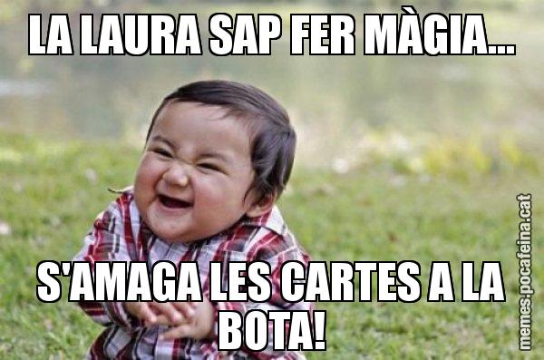 LA LAURA SAP FER MÀGIA... S'AMAGA LES CARTES A LA BOTA! - El diabòlic nen asiàtic