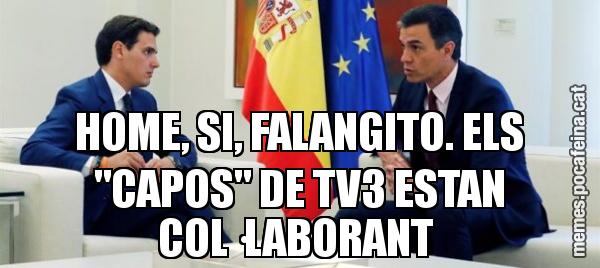 HOME, SI, FALANGITO. ELS "CAPOS" DE TV3 ESTAN COL·LABORANT