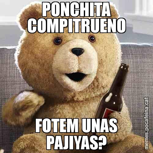 PONCHITA COMPITRUENO FOTEM UNAS PAJIYAS?