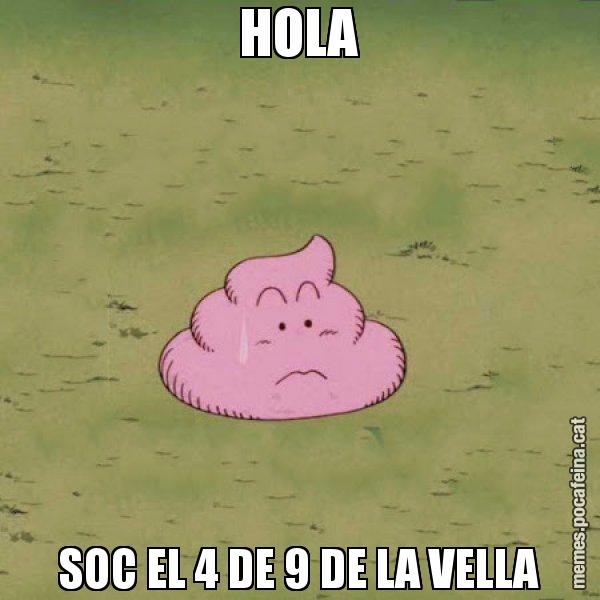 HOLA SOC EL 4 DE 9 DE LA VELLA - Caca