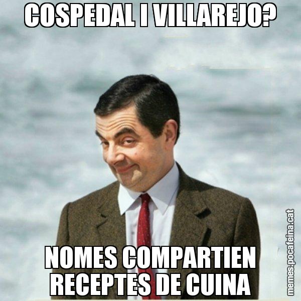 COSPEDAL I VILLAREJO? NOMES COMPARTIEN RECEPTES DE CUINA - Mr. Bean